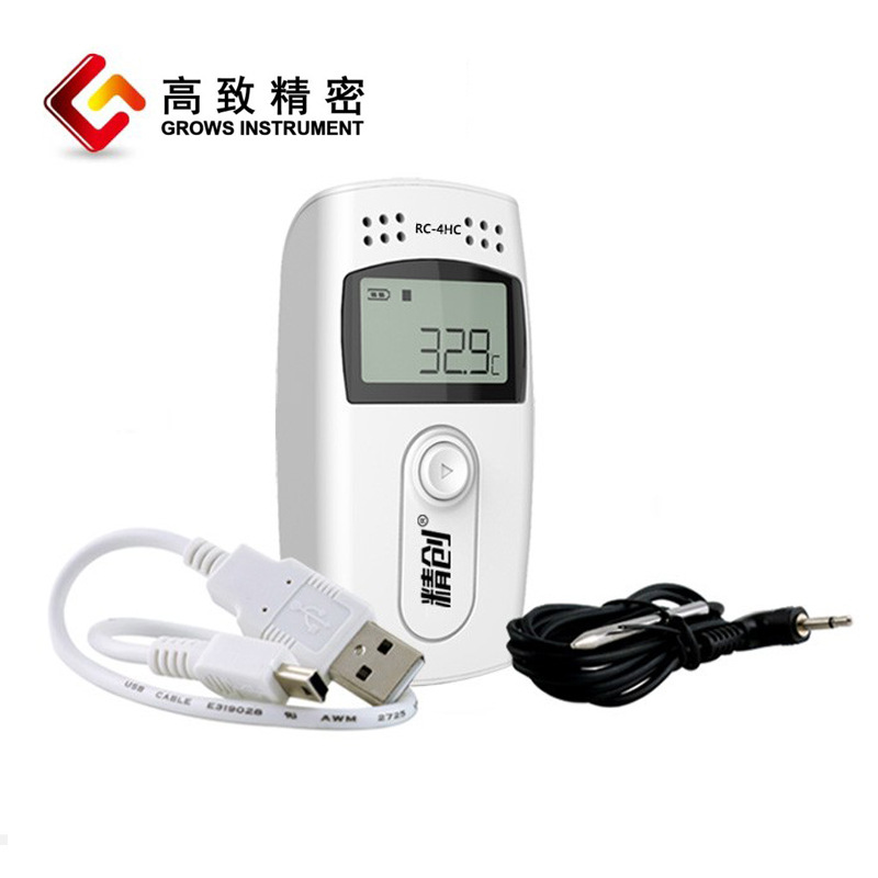 RC-4HC��ʪ�ȼ�¼�� usb�Զ�������ʪ�ȼ���������ҩ��������