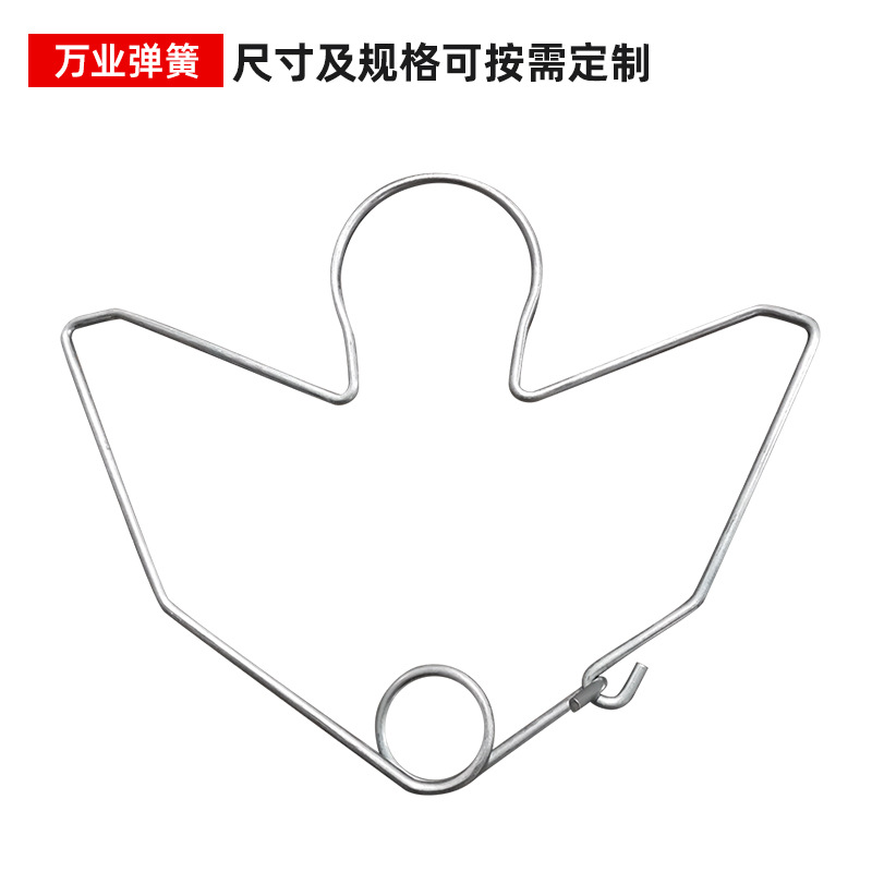宁波供应大弹簧供应线型折弯异形弹簧非标不锈钢钢丝折弯批发
