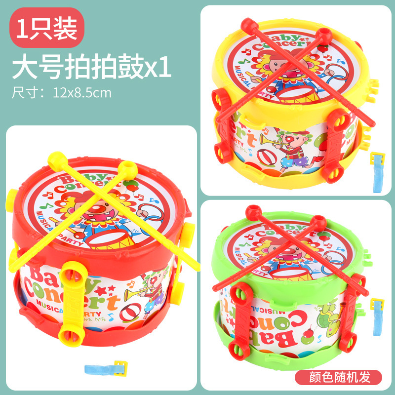 Los juguetes del traqueteo del bebé recién nacido pueden morder las manos rompecabezas de educación temprana 0-1 años agarrando bebé pandereta arena Martillo Traje