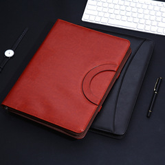 Office sales and business manager direct supply from the factory multi-functional folder A4 custom logo hand-held zipper bag