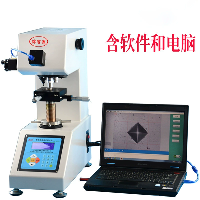 Измерителя твердости Викерс дисплея башенки HV-1000 располагать автоматического автоматический можно оборудовать с системой обработки изображений ККД программного обеспечения
