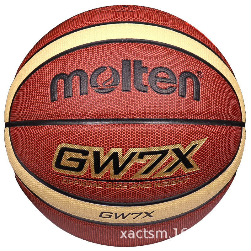 Balón de Baloncesto Molten Moteng BGW7 Nº7 de PU, Resistente al Desgaste para Estudiantes y Niños - Baloncesto al Aire Libre al por Mayor