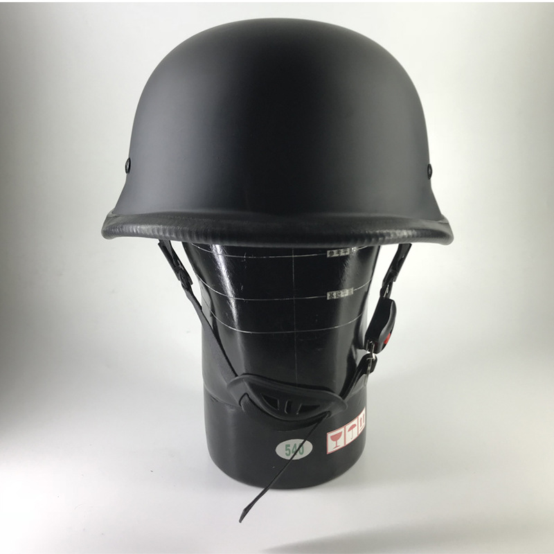 Comercio exterior V-TZ01 exclusivo retro Harley hombres casco de protección solar de la Segunda Guerra Mundial casco de acero medio casco adulto casco Retro