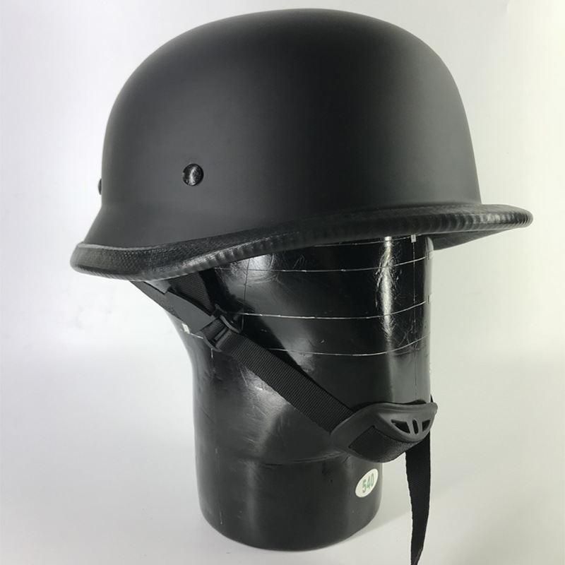 Comercio exterior V-TZ01 exclusivo retro Harley hombres casco de protección solar de la Segunda Guerra Mundial casco de acero medio casco adulto casco Retro