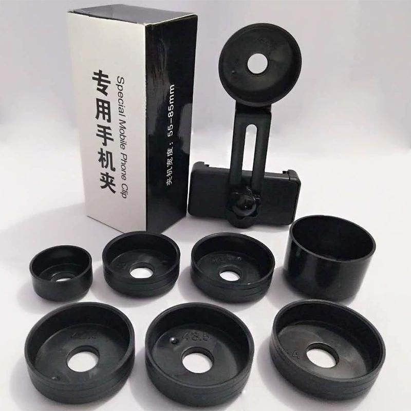 Зажим для подключения телефона к телескопу и микроскопу, прямые поставки с завода, универсальный, подходит для различных калибров.