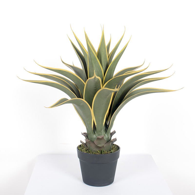 Directo de fábrica simulación Agave gladiolo en maceta hogar europeo bonsai Sala decoración al por mayor