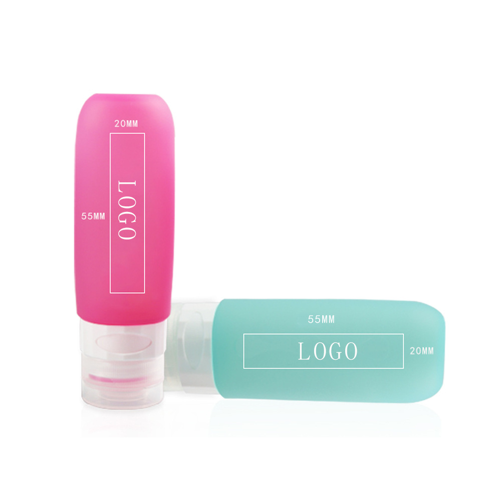 Inicio Suministros de viaje lavado sub-botella traje de Champú gel de ducha botella de silicona de grado alimenticio botella vacía