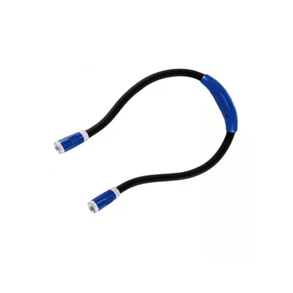 Venta directa de fábrica USB carga Halter luz transfronteriza Venta caliente lectura abrazo luz de lectura soporte de luz Impresión de logotipo