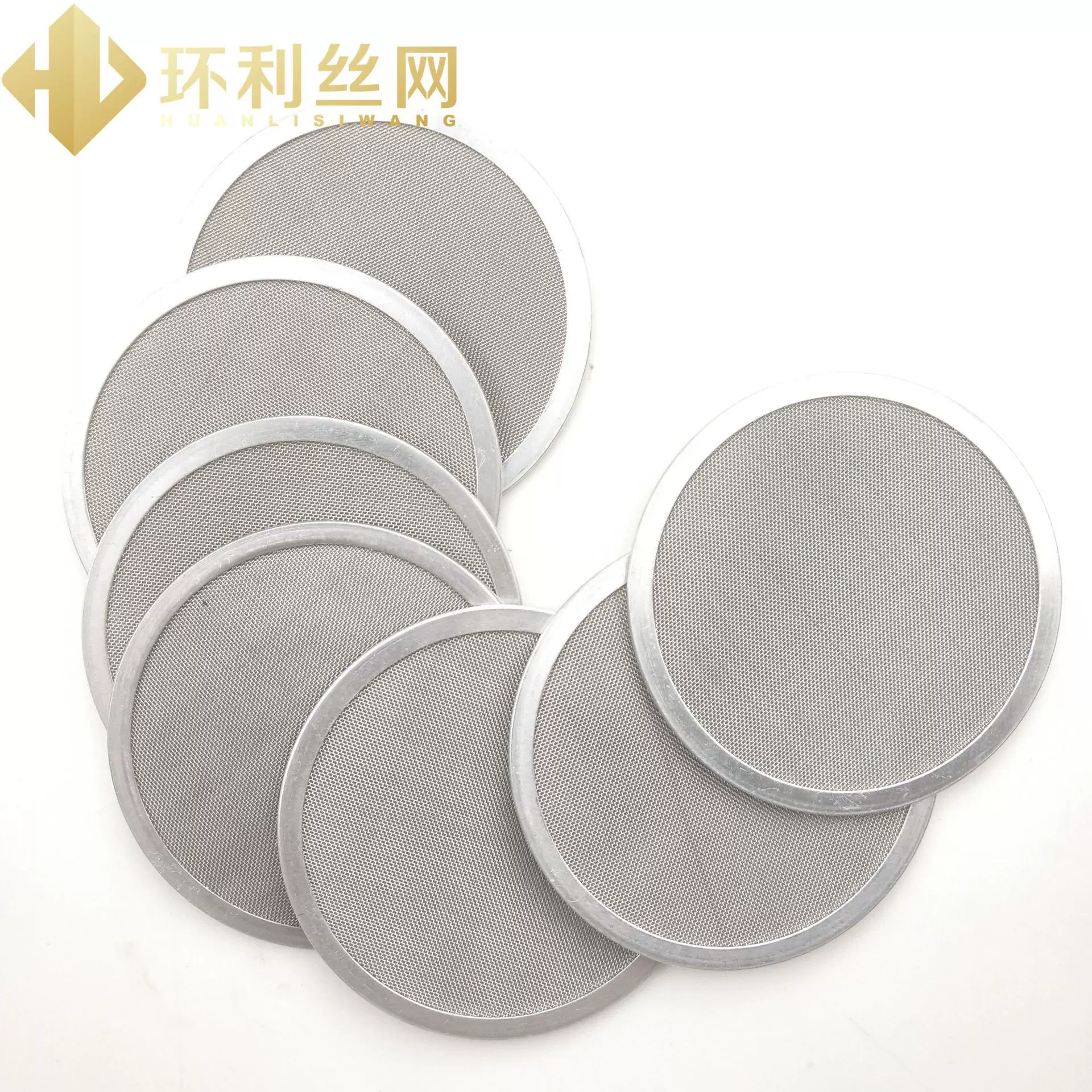 现货300目熔喷布过滤网 口罩机长条熔喷布过滤网 圆形过滤网片