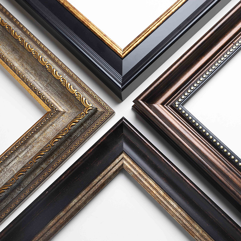 Retro American photo frame to make picture frame mounting any size retro frame wall poster frame mounting