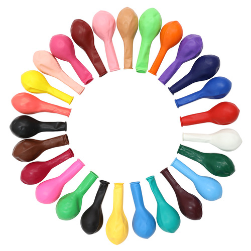 Cross-border visit to the United States 10-inch thick latex balloon birthday party decoration wedding decoration 2.2g matte balloon
