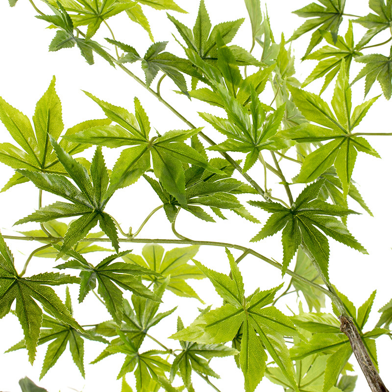 Arce artificial arce rojo bonsai Nordic decoración del hogar Planta artificial árbol artificial venta directa de fábrica al por mayor