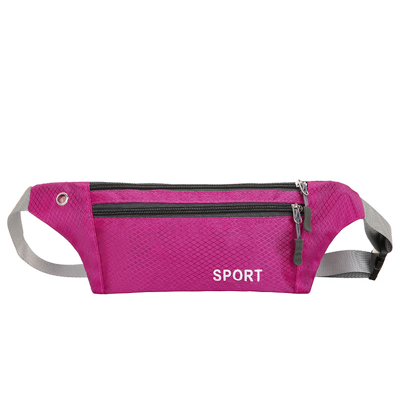 Korean-style multi-functional outdoor close-fitting breathable waterproof running sports thin anti-theft stall mobile phone men's and women's small waist bag