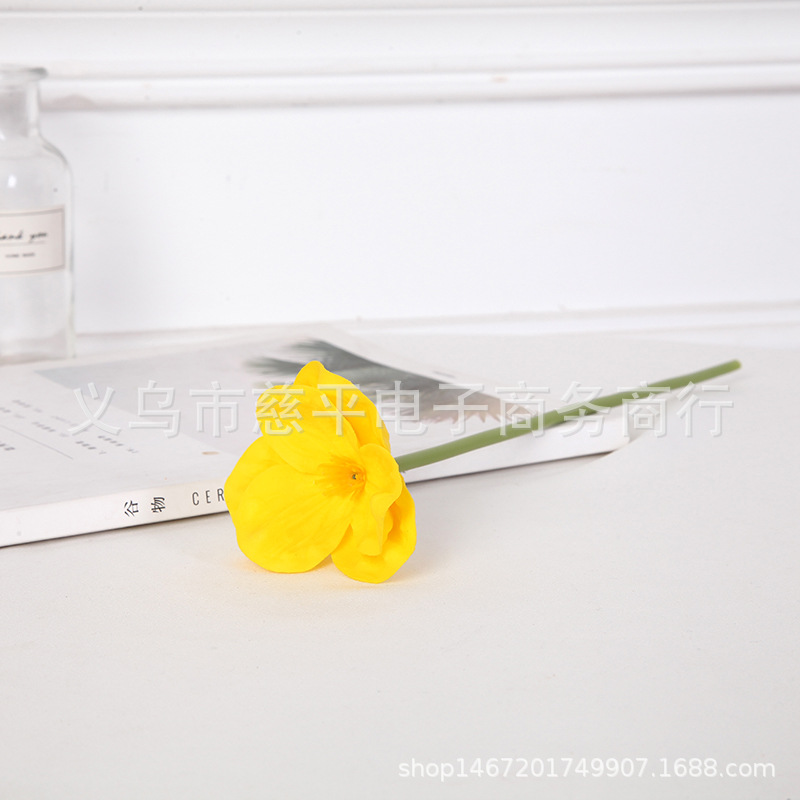 Simulación transfronteriza pu mini flor de amapola artificial flor falsa Yumeiren ramo hogar decoración de la boda flor artificial fábrica