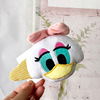 Big hairgrip, brand cartoon hair accessory, cute hairpins for face washing, fruit bangs, Korean style, internet celebrity