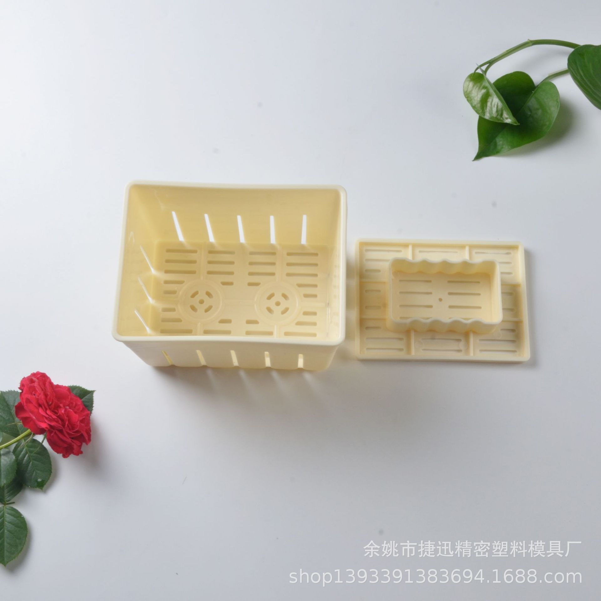 Caja de tofu Tofu hogar prensa Tofu molde alimentos plástico Tofu molde exprimidor herramienta tamaño pequeño
