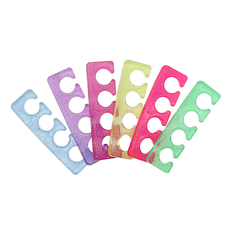 Manufacturer's In-Stock Tpe Toe Separator, Manual Nail Care Tool, Silicone Toe Separator, Nail Isolation Tool