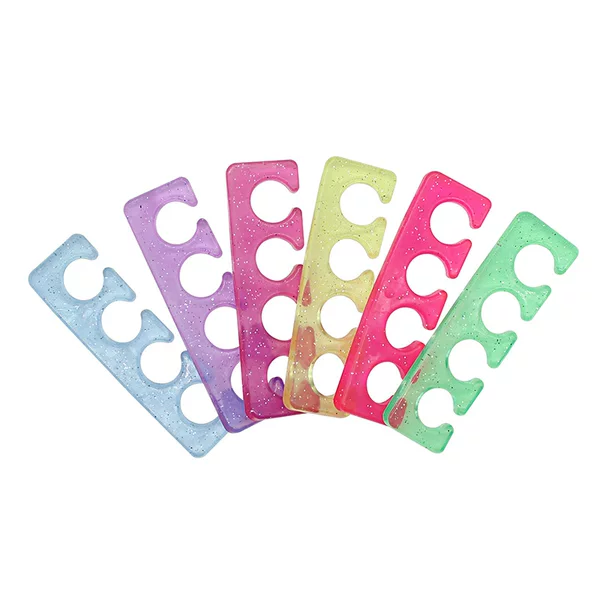 Manufacturer's In-Stock Tpe Toe Separator, Manual Nail Care Tool, Silicone Toe Separator, Nail Isolation Tool