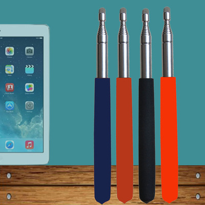 伸縮教鞭 電子白板教鞭筆教鞭筆伸縮 1米1.2米膠套導遊杆跨境貨源