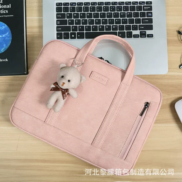 Computer Bag 13.3inch Women's Portable Simple Lightweight Men's MacBook Air Lenovo Xiaoxin Air14 Apple 15.6