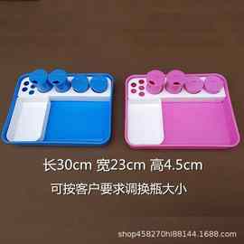 护士输液盘诊所方盘收纳盒塑料护理换药盘纹绣托盘消毒盘耐用