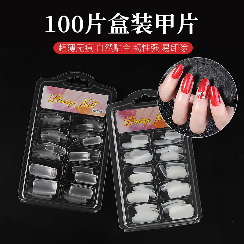 100 Blister Boxed Nail Art French Nail Art Fake Nail All Nail Paste Nail diy Nail Light Therapy Nail 100 Blister Boxed Nail Art French Nail Art Fake Nail All Nail Paste Nail diy Nail Light Therapy Nail