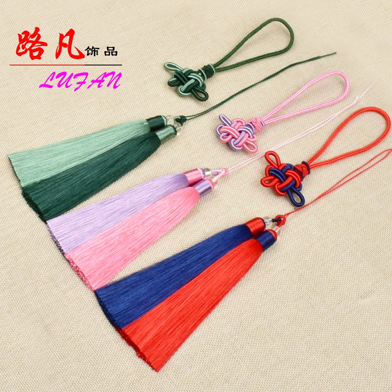 Double Color благоприятный китайский узел с кисточками и шипами ювелирные украшения подвеска упаковка подарочная коробка DIY автозапчасти производитель оптом