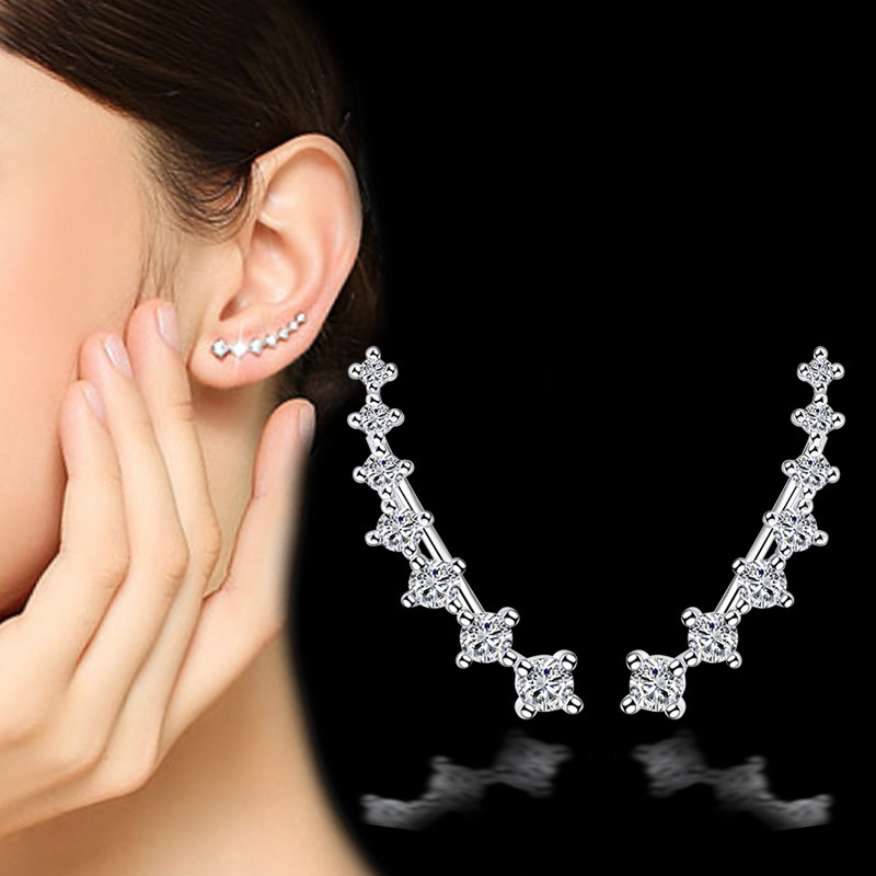 Crooked earrings
