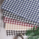 Bag Sofa Houndstooth Linen Cotton Linen Pillow Fabric Sand Cloth Engineering Decorative Cloth Chair Stool Bag Fabric
