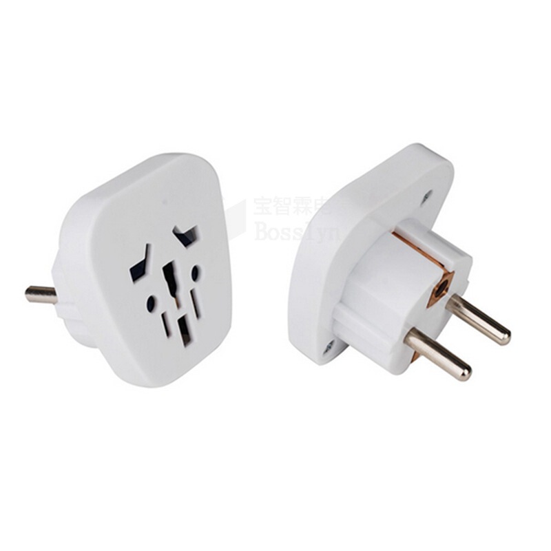 Factory direct multi-function hole to European standard German French plug European travel charging plug 16A 250V Factory direct multi-function hole to European standard German French plug European travel charging plug 16A 250V