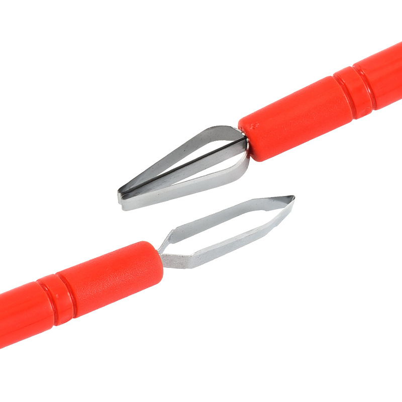 Fábrica al por mayor cuchillo de talla de fruta conjunto chef cuchillo de talla cuchillo de dibujo cuchillo sello doble línea broche en stock