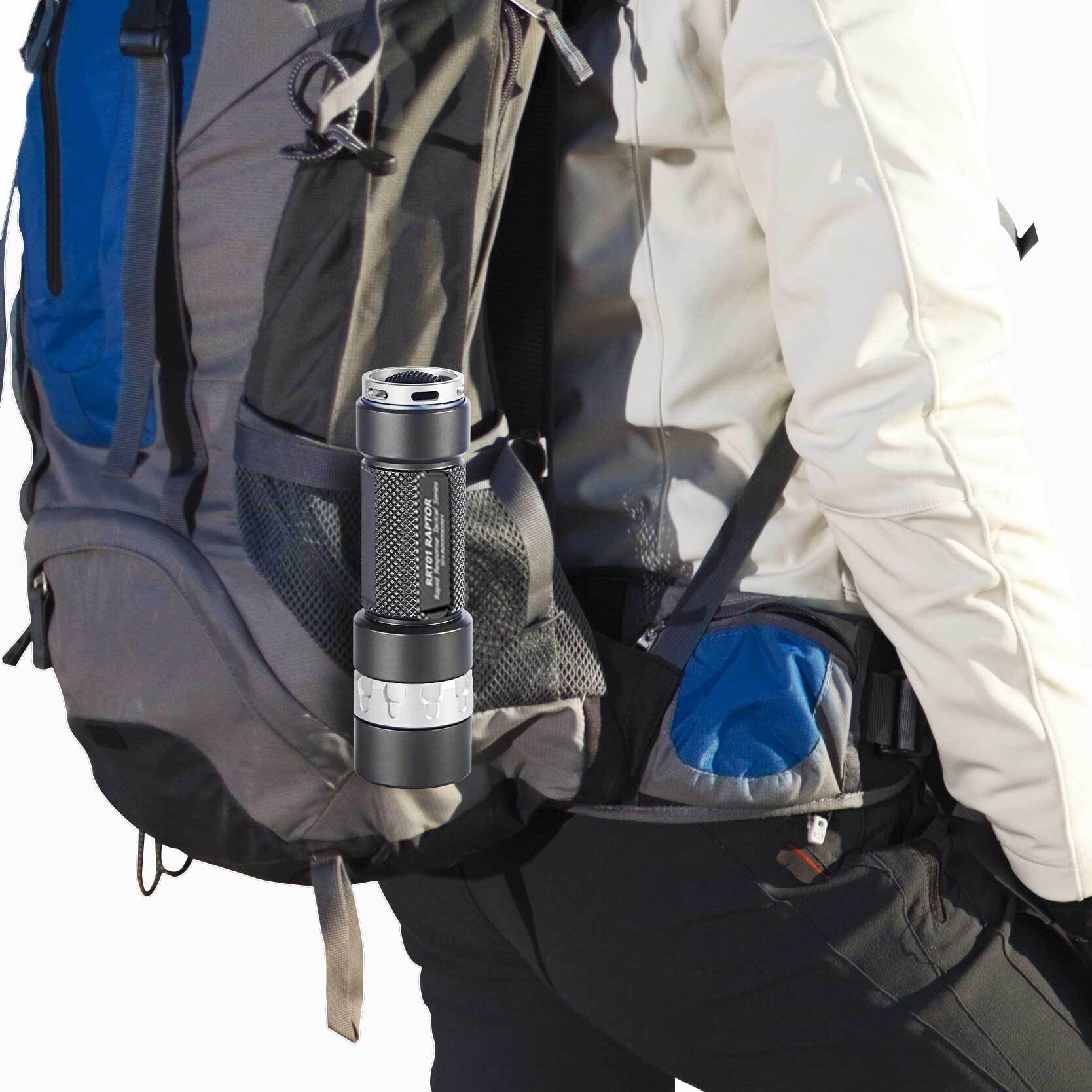 JETBeam jetming RRT01 electrodeless dimming linterna anillo magnético linterna EDC linterna de luz fuerte luz fría/cálida