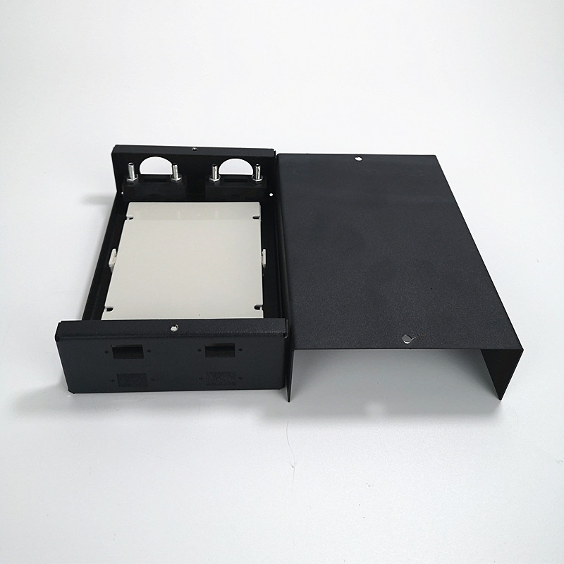 厂家推荐4口常规款光纤盒 4口壁挂式光缆终端盒 单工光纤配线架