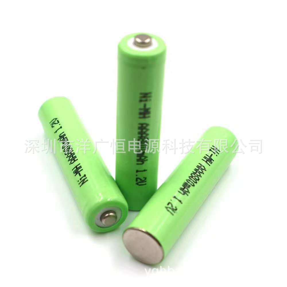 镍氢电池NI-MHAAA800mAh1.2V七号7号尖帽充电应急鼠标2.4V3.6V