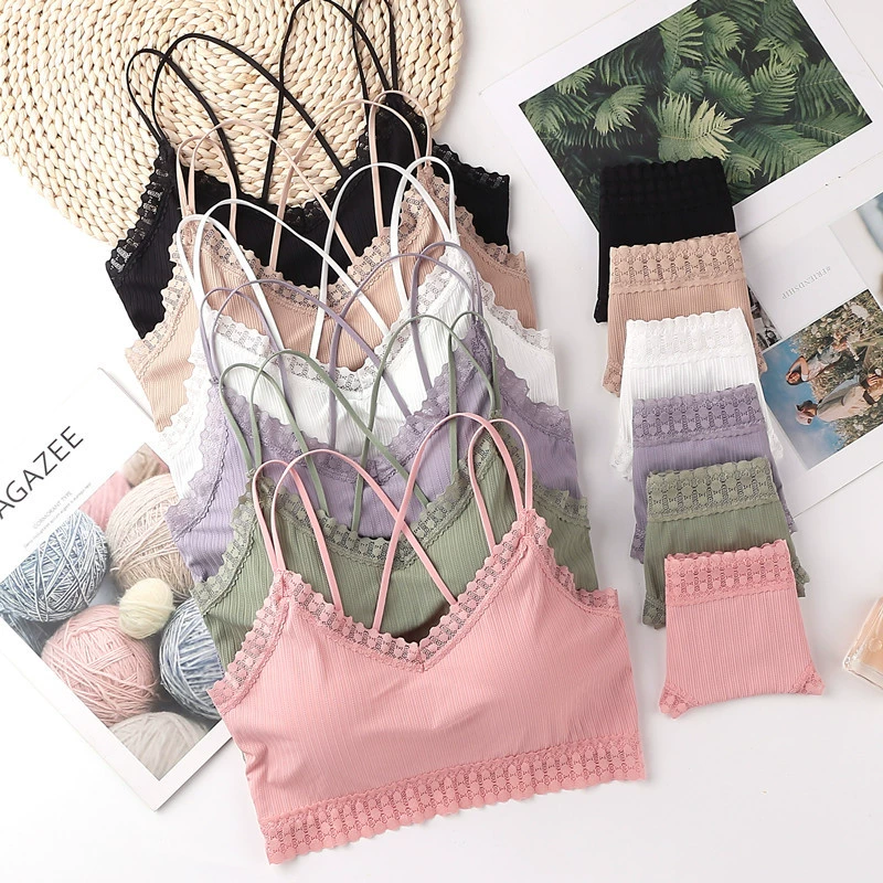 Silk bra top, lace underwear, “Frozen”