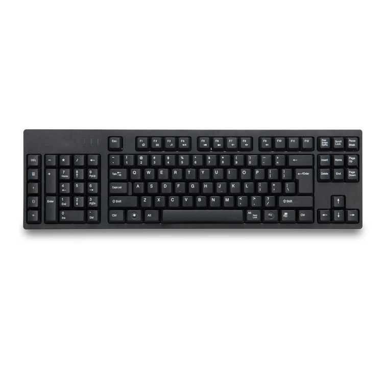 New Multimedia 109-key left-hand ergonomic keyboard + dual USBHUB support direct supply for various office factories