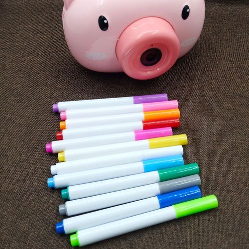 Colored liquid chalk dust-free erasable LED fluorescent light board pen children's graffiti painting blackboard pen wholesale