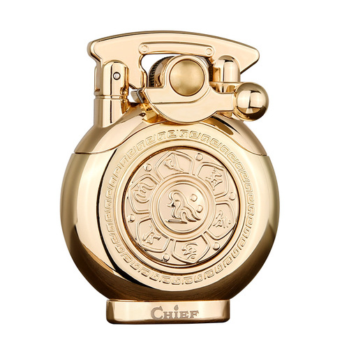 CHIEF leader rocker kerosene lighter retro personalized decompression artifact grinding wheel windproof lighter men's gift