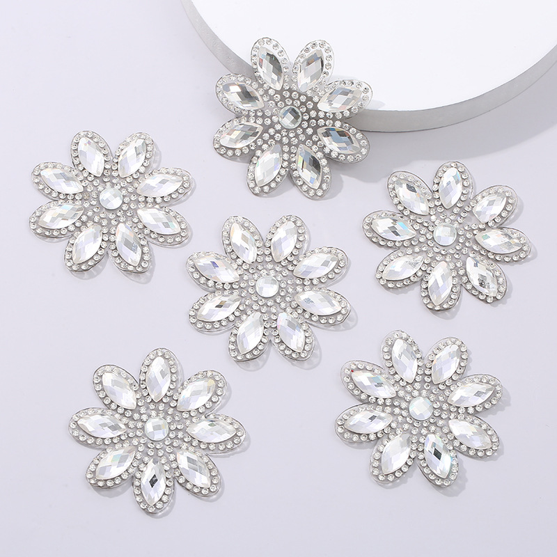 兆顺水钻玻璃热熔胶网花瓣烫钻烫图箱包鞋服帽DIY卡通风破损补丁