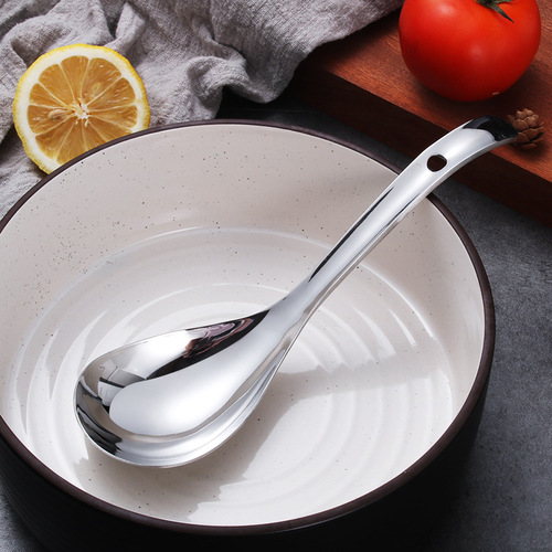 304 stainless steel rice spoon large rice serving spoon non-stick rice serving spoon large spoon long handle