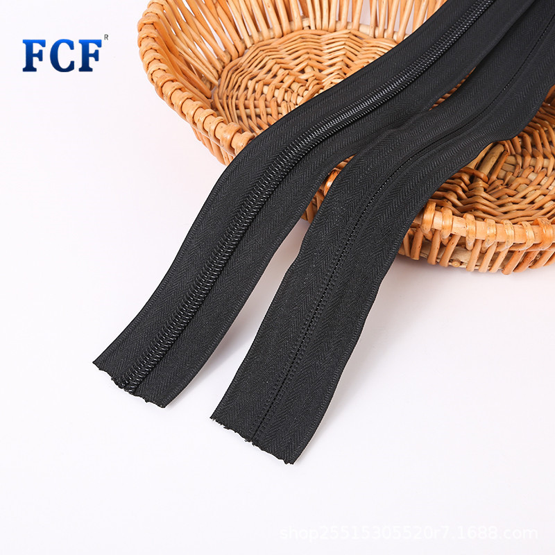 Manufacturer Sells No. 10 Nylon Zippered Bags, Outdoor Tents, Handbags, Carports, Explosion-Proof Zippers, Large Zippers