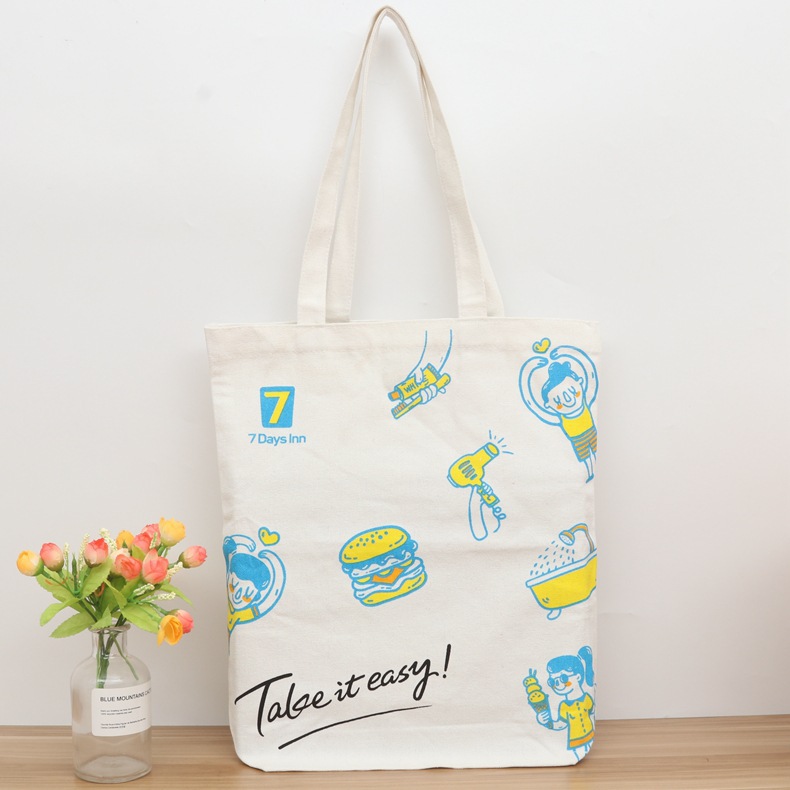 厂家生产手提帆布袋广告购物袋创意布袋加印logo