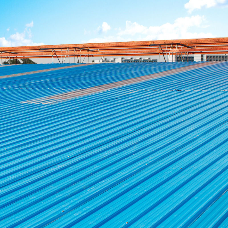 Balcón baldosas de resina de PVC baldosas de techo balcón antiguo ignífugo aislamiento térmico baldosas de acero