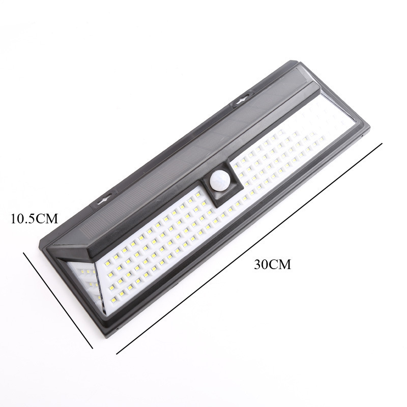 Nuevo 118led solar Cuerpo Humano inducción lámpara de pared 180cob solar jardín lámpara al aire libre iluminación impermeable