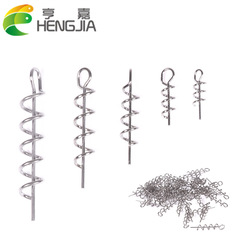 HENGJIA Hengjia Popper Lure Accessories Spring Pin 1.4CM Lure Fishing Gear Accessories 50PCS