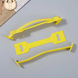 黄色塑料提手扣纸箱手提卡扣奶箱提手 塑料提扣 彩盒塑料提手