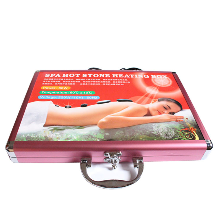 Piedras calientes volcánicas para masaje SPA, terapia de calor, espalda, aceites esenciales