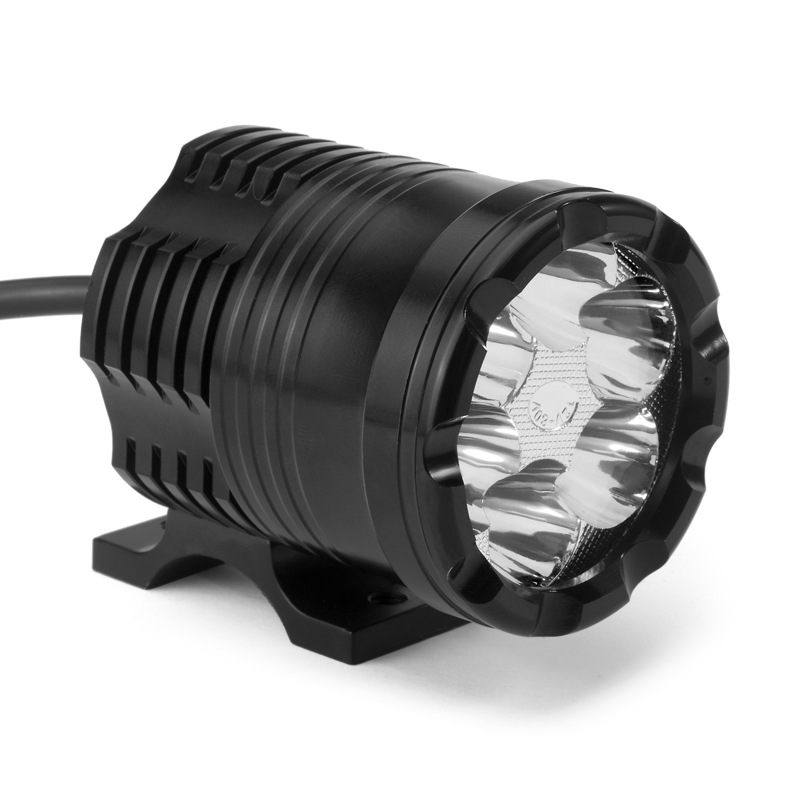 Comercio electrónico transfronterizo Motocicleta LED faro lámpara de alta potencia lámpara eléctrica lámpara externa barril proyector de flash 80V