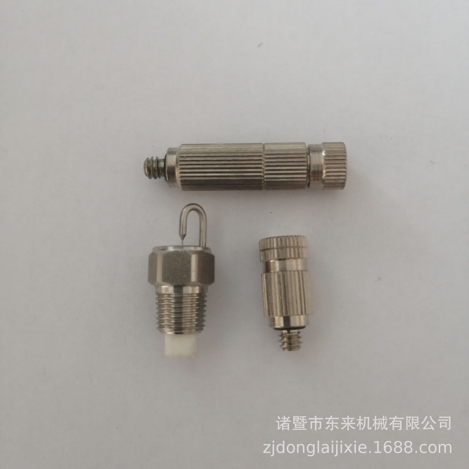 加湿器纺织机喷头 不锈钢304降温雾化喷头 造微雾三段过滤网喷嘴