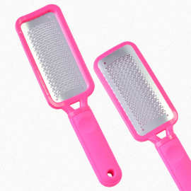 现货批发磨脚器不锈钢304橡塑搓脚板死皮刨去老萤足部护理工具